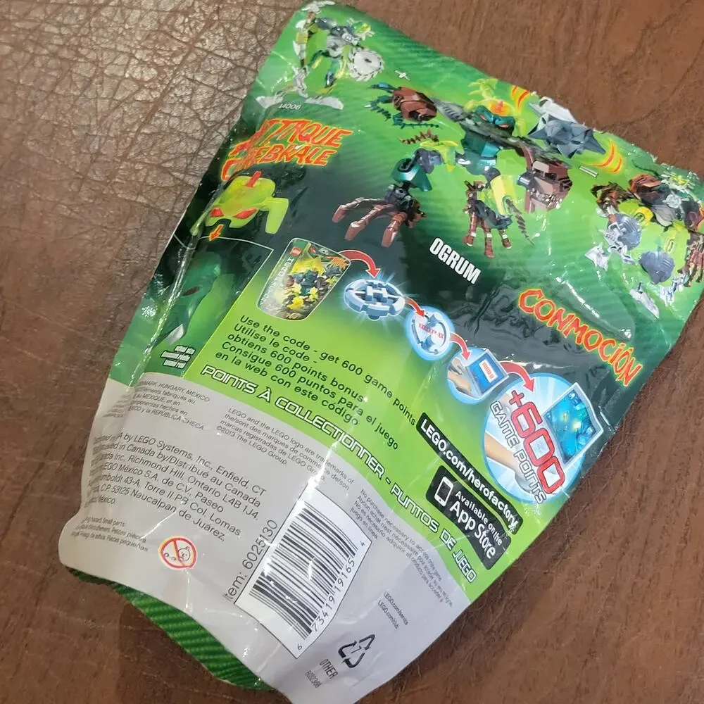Lego 44007 Hero Factory Brain Attack OGRUM New in factory sealed polybag